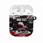 Personalized Dolphins AirPods Case Graffiti Grunge Abstract Urban Street Style Design