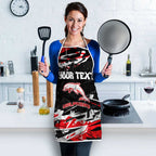 Personalized Dolphins Apron Graffiti Grunge Abstract Urban Street Style Design