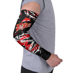 Personalized Dolphins Arm Sleeves Graffiti Grunge Abstract Urban Street Style Design