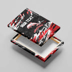 Personalized Dolphins Canvas Wall Art Graffiti Grunge Abstract Urban Street Style Design