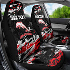 Personalized Dolphins Car Seat Cover Graffiti Grunge Abstract Urban Street Style Design