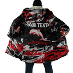 Personalized Dolphins Cloak Graffiti Grunge Abstract Urban Street Style Design