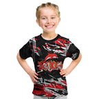 Personalized Dolphins Kid T Shirt Graffiti Grunge Abstract Urban Street Style Design