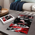 Personalized Dolphins Puzzle Graffiti Grunge Abstract Urban Street Style Design