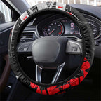 Dolphins Steering Wheel Cover Graffiti Grunge Abstract Urban Street Style Design