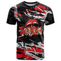 Personalized Dolphins T Shirt Graffiti Grunge Abstract Urban Street Style Design