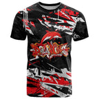 Personalized Dolphins T Shirt Graffiti Grunge Abstract Urban Street Style Design