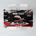 Personalized Dolphins Tablecloth Graffiti Grunge Abstract Urban Street Style Design