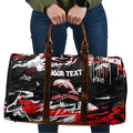 Personalized Dolphins Travel Bag Graffiti Grunge Abstract Urban Street Style Design