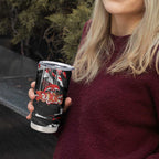 Personalized Dolphins Tumbler Cup Graffiti Grunge Abstract Urban Street Style Design