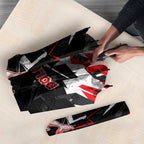 Personalized Dolphins Umbrella Graffiti Grunge Abstract Urban Street Style Design