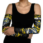 Personalized North Queensland Cowboys Arm Sleeves Graffiti Grunge Abstract Urban Street Style Design