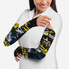 Personalized North Queensland Cowboys Arm Sleeves Graffiti Grunge Abstract Urban Street Style Design