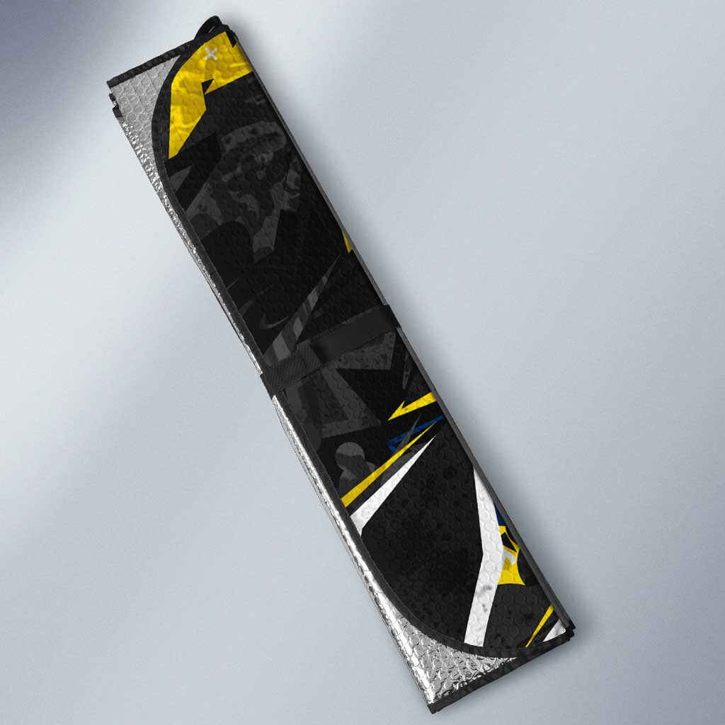 Personalized North Queensland Cowboys Auto Sun Shade Graffiti Grunge Abstract Urban Street Style Design