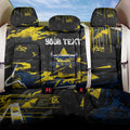 Personalized North Queensland Cowboys Back Car Seat Cover Graffiti Grunge Abstract Urban Street Style Design