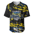 Personalized North Queensland Cowboys Baseball Jersey Graffiti Grunge Abstract Urban Street Style Design