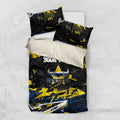 Personalized North Queensland Cowboys Bedding Set Graffiti Grunge Abstract Urban Street Style Design