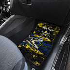 Personalized North Queensland Cowboys Car Mats Graffiti Grunge Abstract Urban Street Style Design