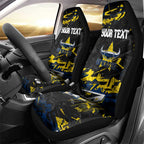Personalized North Queensland Cowboys Car Seat Cover Graffiti Grunge Abstract Urban Street Style Design