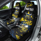 Personalized North Queensland Cowboys Car Seat Cover Graffiti Grunge Abstract Urban Street Style Design