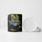 Personalized North Queensland Cowboys Ceramic Mug Graffiti Grunge Abstract Urban Street Style Design