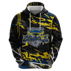 Personalized North Queensland Cowboys Hoodie Graffiti Grunge Abstract Urban Street Style Design