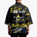 Personalized North Queensland Cowboys Kimono Graffiti Grunge Abstract Urban Street Style Design