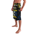 Personalized North Queensland Cowboys Lavalava Graffiti Grunge Abstract Urban Street Style Design