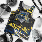 Personalized North Queensland Cowboys Men Tank Top Graffiti Grunge Abstract Urban Street Style Design