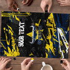 Personalized North Queensland Cowboys Puzzle Graffiti Grunge Abstract Urban Street Style Design
