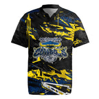 Personalized North Queensland Cowboys Rugby Jersey Graffiti Grunge Abstract Urban Street Style Design