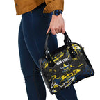 Personalized North Queensland Cowboys Shoulder Handbag Graffiti Grunge Abstract Urban Street Style Design