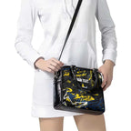 Personalized North Queensland Cowboys Shoulder Handbag Graffiti Grunge Abstract Urban Street Style Design