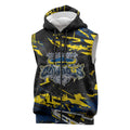 Personalized North Queensland Cowboys Sleeveless Zip Hoodie Graffiti Grunge Abstract Urban Street Style Design