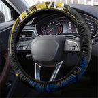 North Queensland Cowboys Steering Wheel Cover Graffiti Grunge Abstract Urban Street Style Design