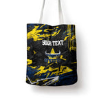 Personalized North Queensland Cowboys Tote Bag Graffiti Grunge Abstract Urban Street Style Design