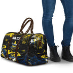 Personalized North Queensland Cowboys Travel Bag Graffiti Grunge Abstract Urban Street Style Design