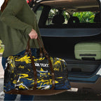 Personalized North Queensland Cowboys Travel Bag Graffiti Grunge Abstract Urban Street Style Design