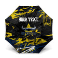 Personalized North Queensland Cowboys Umbrella Graffiti Grunge Abstract Urban Street Style Design