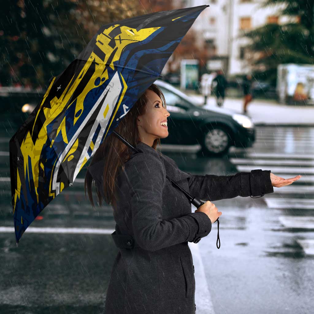 Personalized North Queensland Cowboys Umbrella Graffiti Grunge Abstract Urban Street Style Design