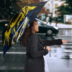 Personalized North Queensland Cowboys Umbrella Graffiti Grunge Abstract Urban Street Style Design