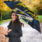 Personalized North Queensland Cowboys Umbrella Graffiti Grunge Abstract Urban Street Style Design