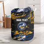 Personalized Parramatta Eels Laundry Basket Graffiti Grunge Abstract Urban Street Style Design