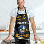 Personalized Parramatta Eels Apron Graffiti Grunge Abstract Urban Street Style Design