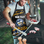 Personalized Parramatta Eels Apron Graffiti Grunge Abstract Urban Street Style Design
