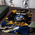 Personalized Parramatta Eels Area Rug Graffiti Grunge Abstract Urban Street Style Design