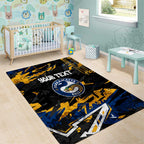Personalized Parramatta Eels Area Rug Graffiti Grunge Abstract Urban Street Style Design