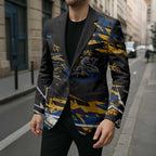 Personalized Parramatta Eels Blazer Graffiti Grunge Abstract Urban Street Style Design