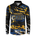 Personalized Parramatta Eels Button Sweatshirt Graffiti Grunge Abstract Urban Street Style Design