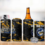 Personalized Parramatta Eels 4 in 1 Can Cooler Tumbler Graffiti Grunge Abstract Urban Street Style Design